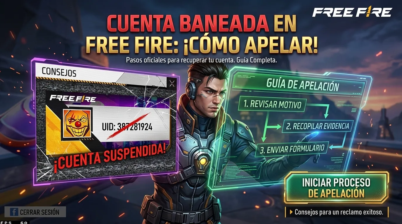 Cuenta Baneada en Free Fire