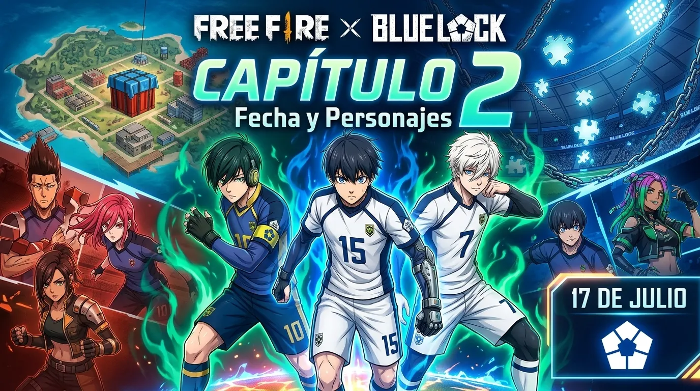 Free Fire x Blue Lock Capítulo 2