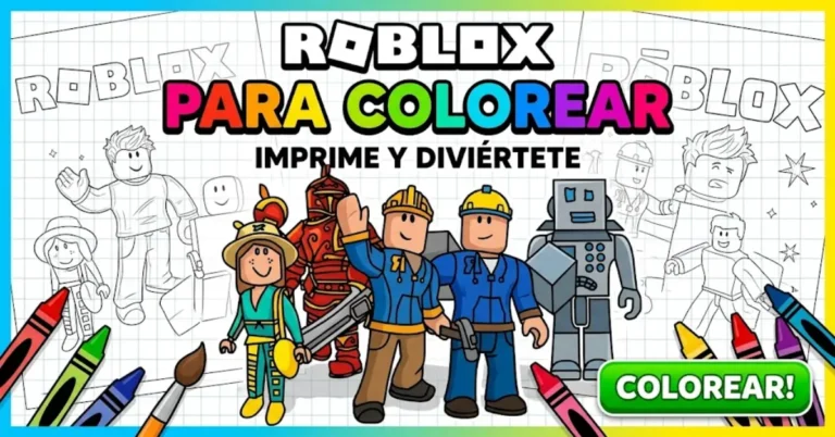 Roblox Para Colorear
