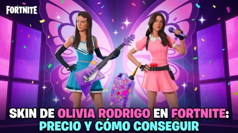 Skin de Olivia Rodrigo en Fortnite