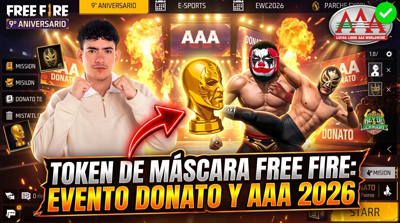 Token de Máscara Free Fire