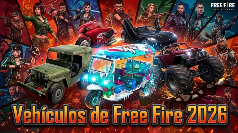 Vehículos de Free Fire