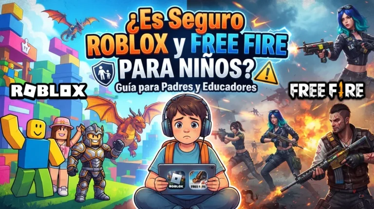 Roblox y Free Fire