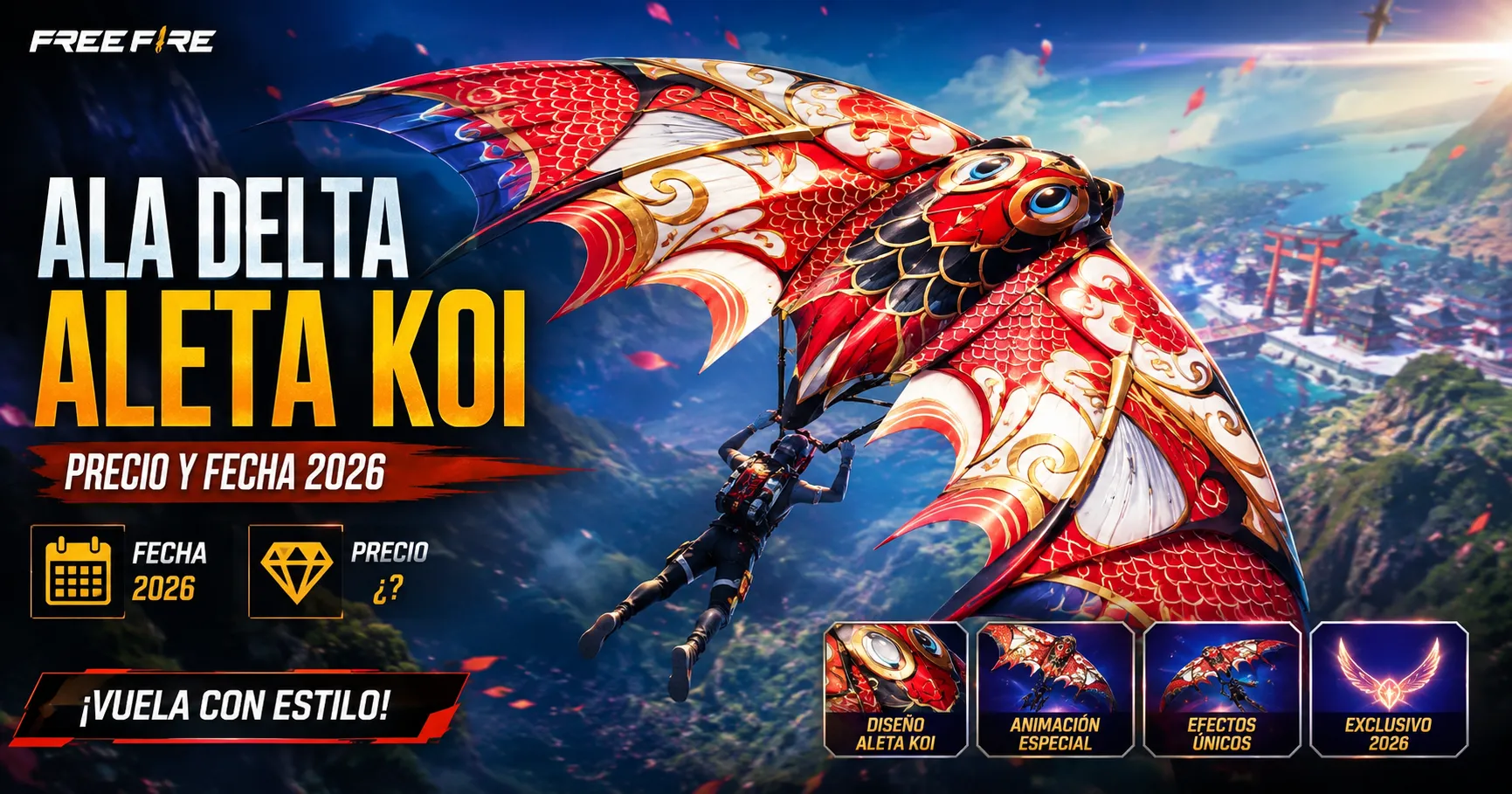 Ala Delta Aleta Koi