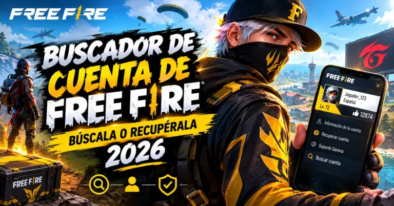 Buscador de Cuenta De Free Fire