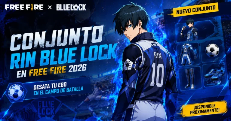 Conjunto Rin Blue Lock