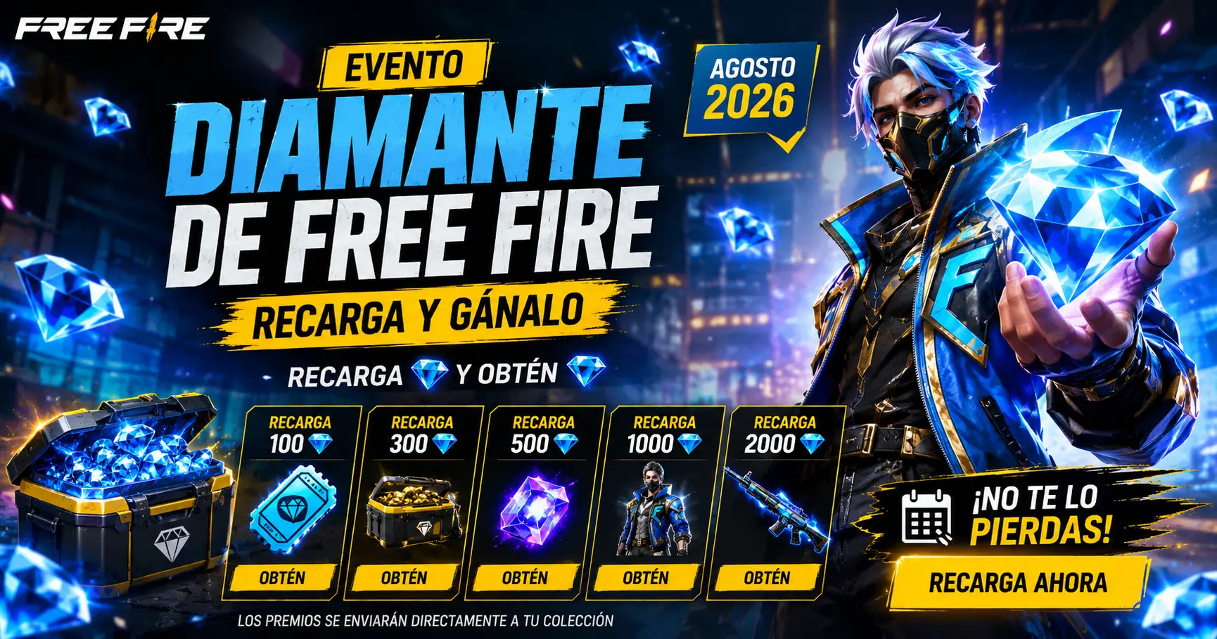 Evento Diamante de Free Fire
