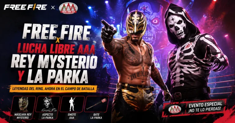 Free Fire x Lucha Libre AAA