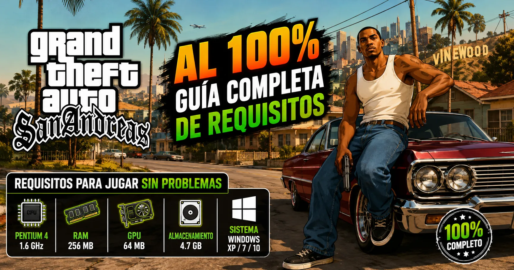 GTA San Andreas al 100%