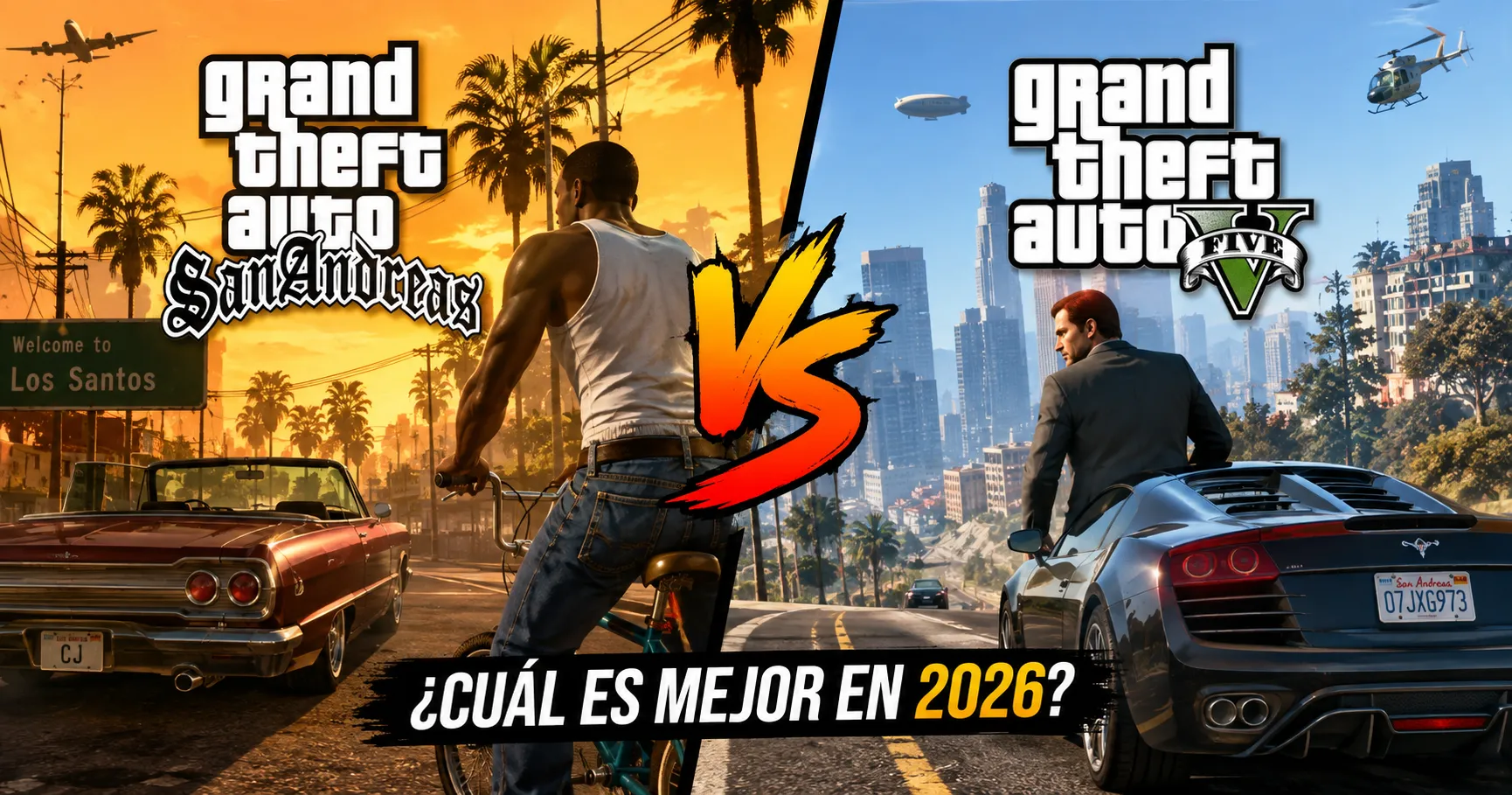 GTA San Andreas vs GTA 5