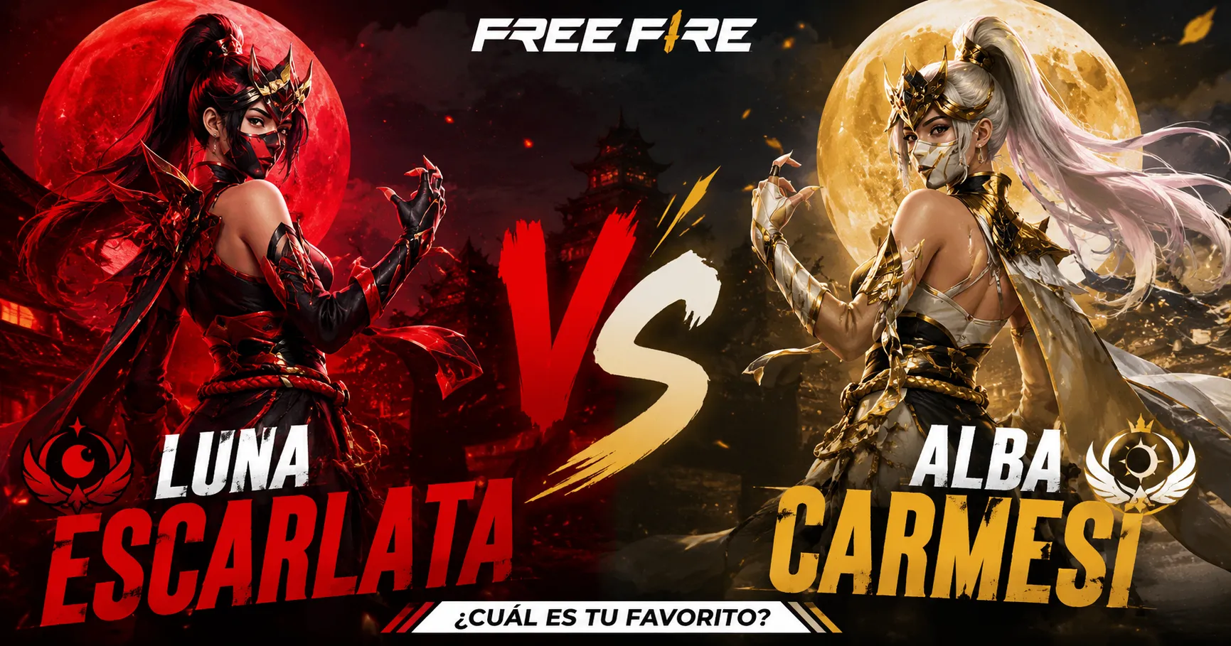Luna Escarlata vs Alba Carmesí