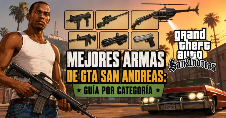 Mejores Armas de GTA San Andreas