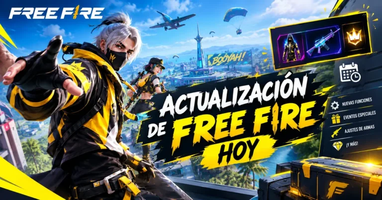 Actualización de Free Fire Hoy