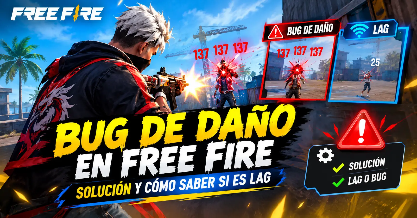 bug de daño en Free Fire