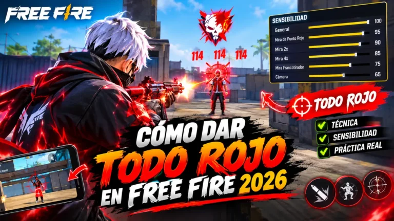 Rojo en Free Fire