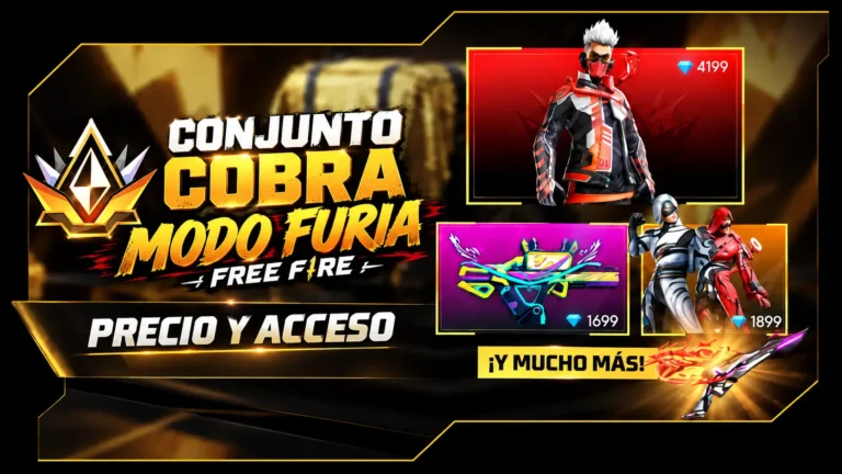 conjunto Cobra Modo Furia