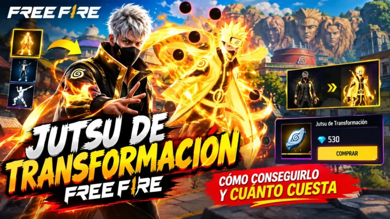 Jutsu de Transformación Free Fire