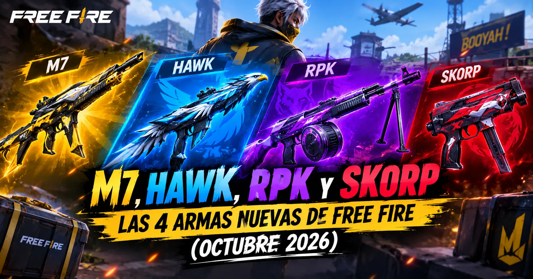 Armas Nuevas de Free Fire