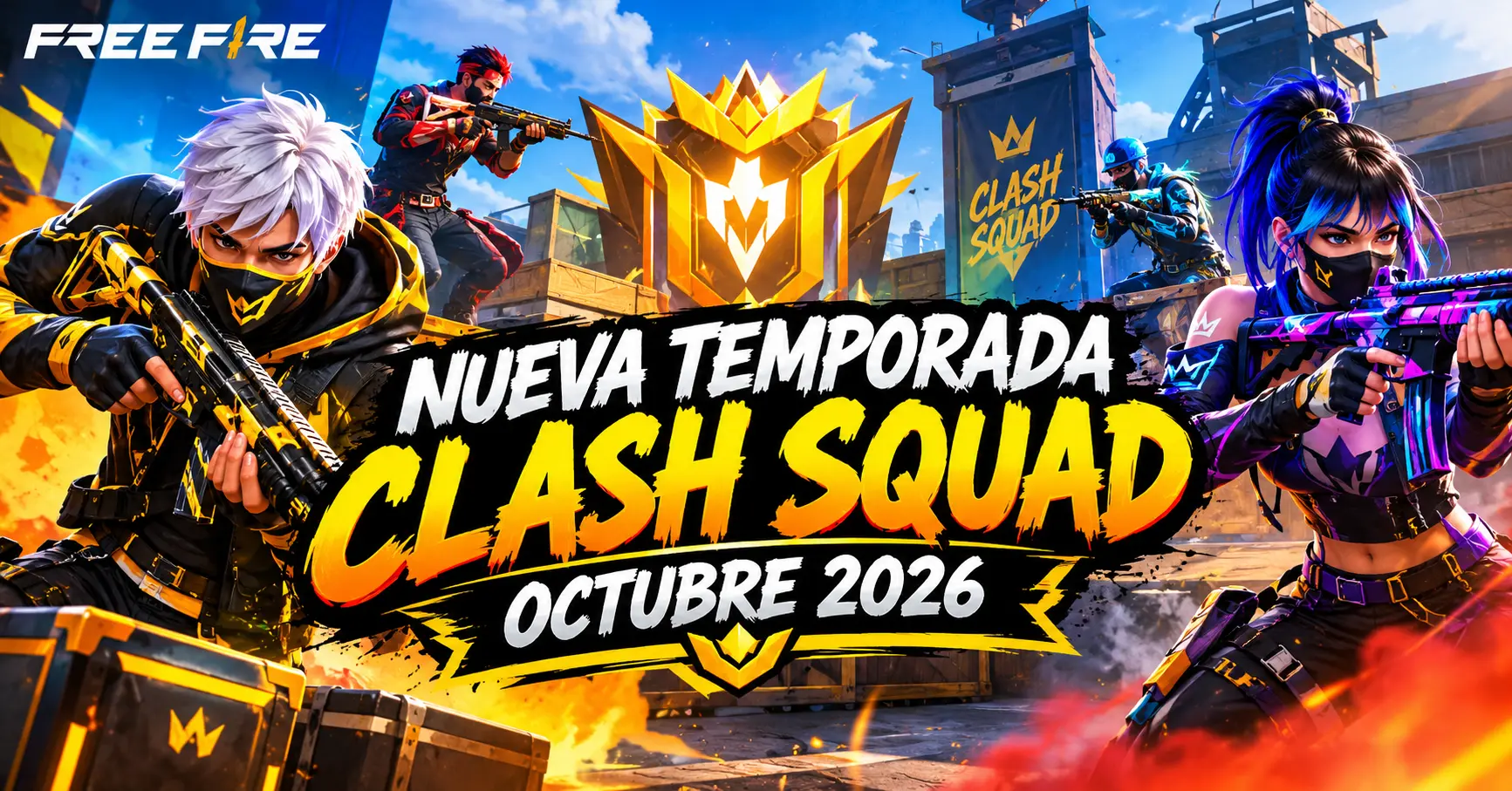 Nueva temporada Clash Squad octubre