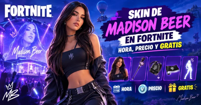 Skin de Madison Beer en Fortnite