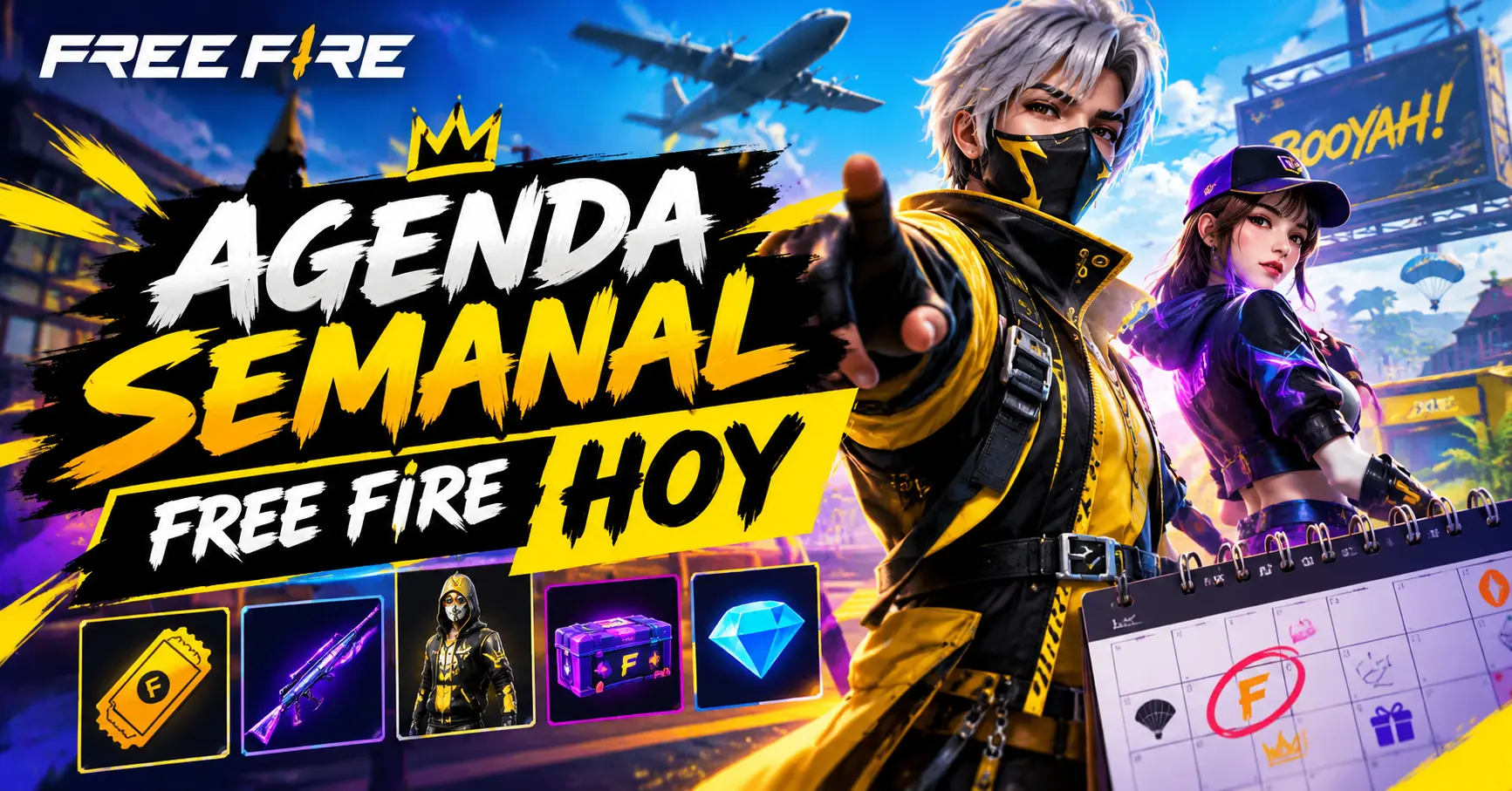 Agenda Semanal Free Fire