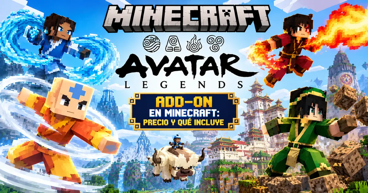 Avatar Legends Add-On en Minecraft