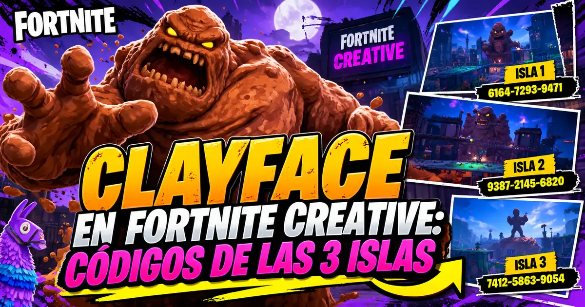 Clayface en Fortnite Creative