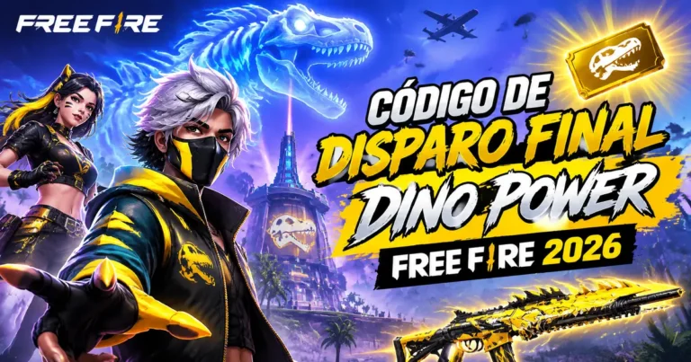 código de disparo final Dino Power Free Fire