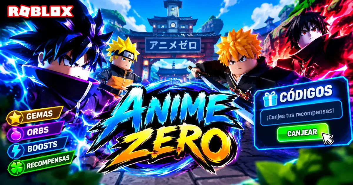 Códigos de Anime Zero Roblox