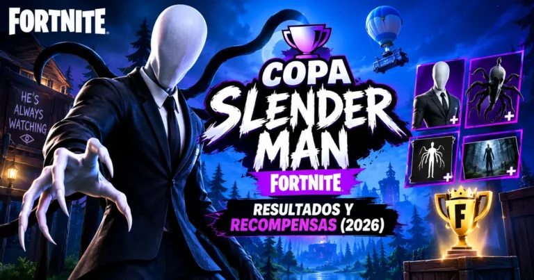 Copa Slender Man Fortnite