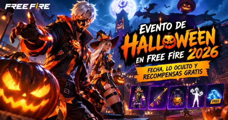 Evento de Halloween en Free Fire 2026