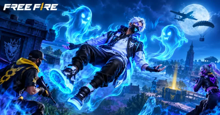 Flotando como fantasma Free Fire