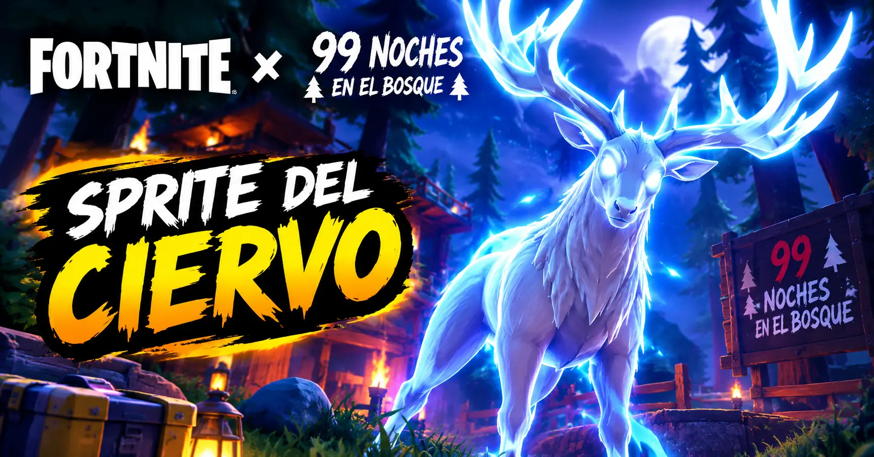 Fortnite x 99 Noches en el Bosque