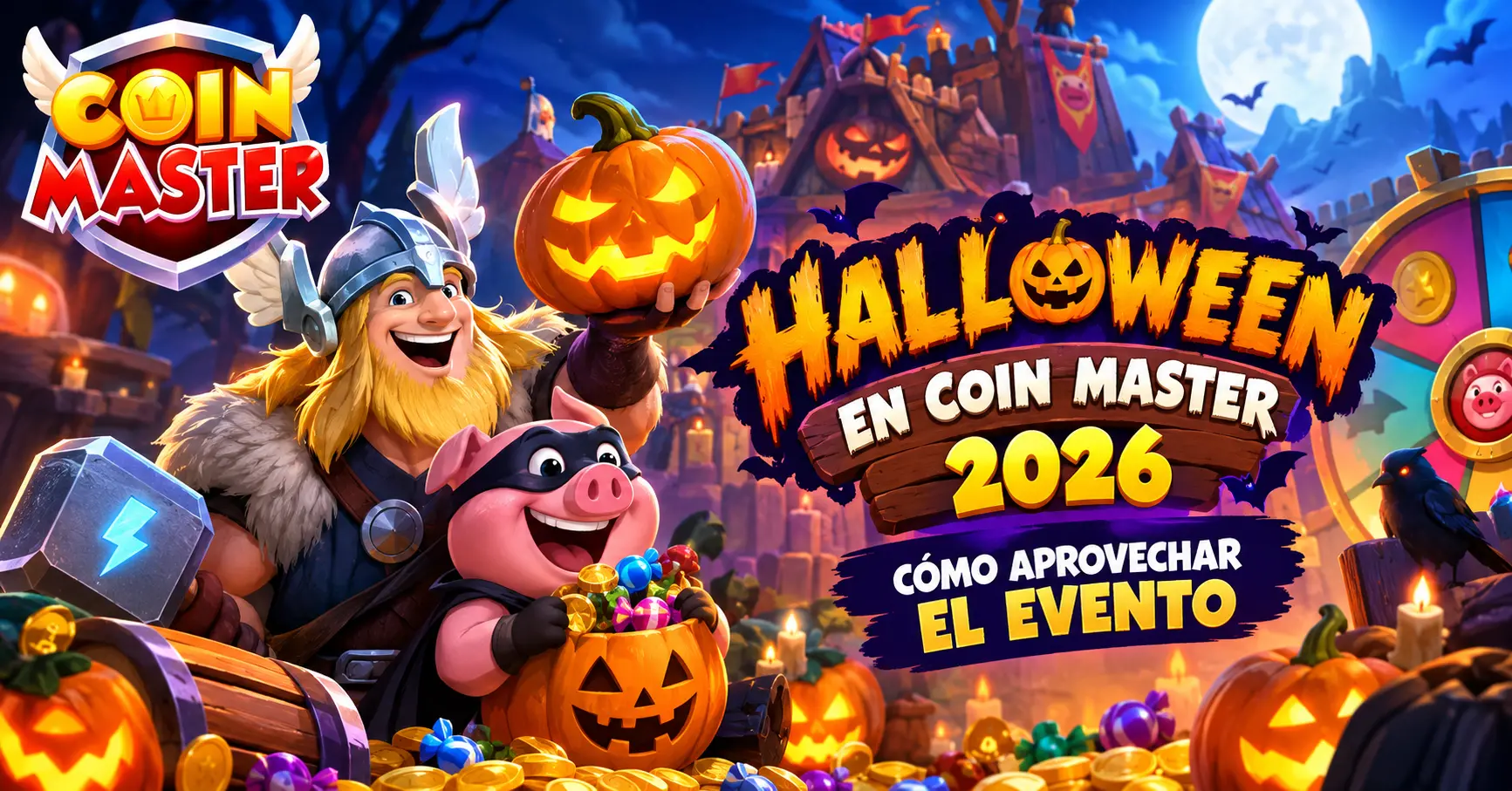 Halloween en Coin Master 2026