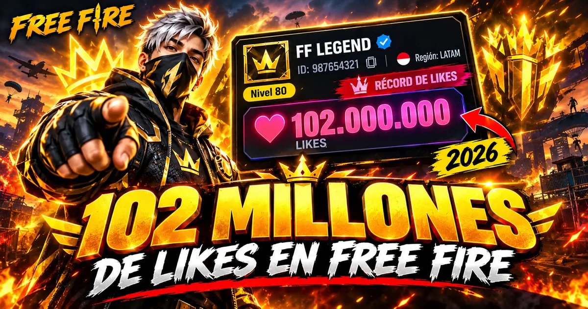 jugador con más likes en Free Fire