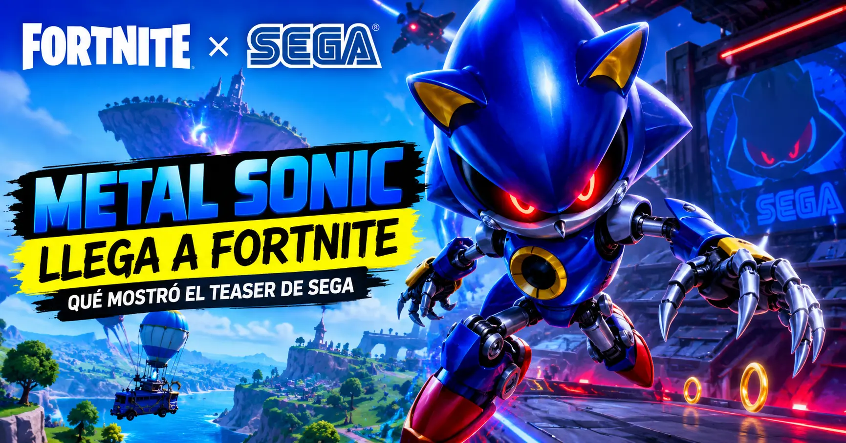 Metal Sonic llega