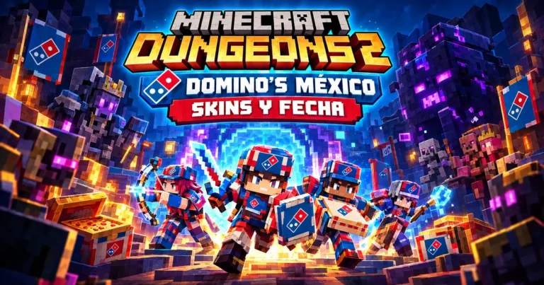 Minecraft Dungeons 2 Domino’s