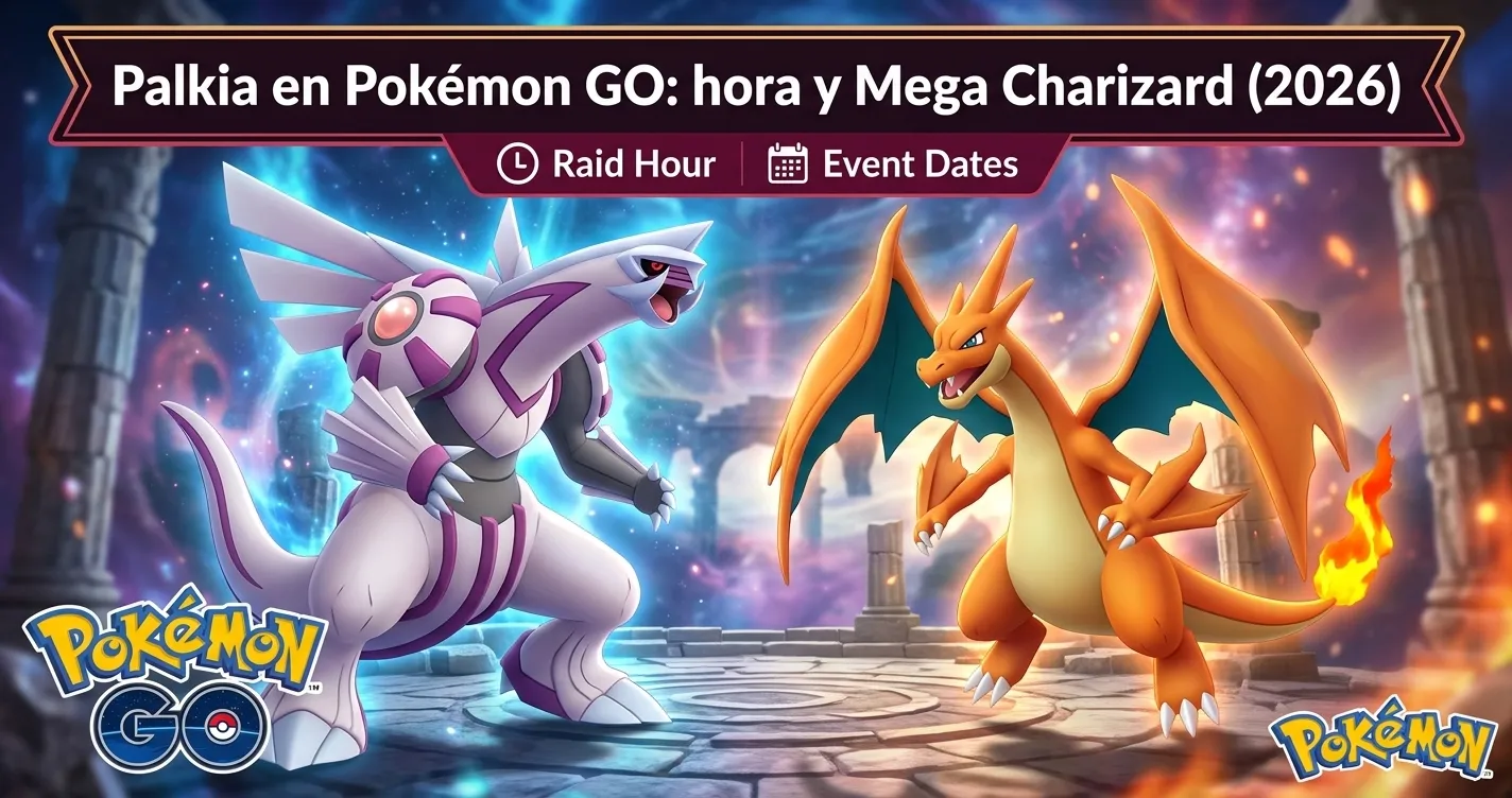 Palkia en Pokémon GO
