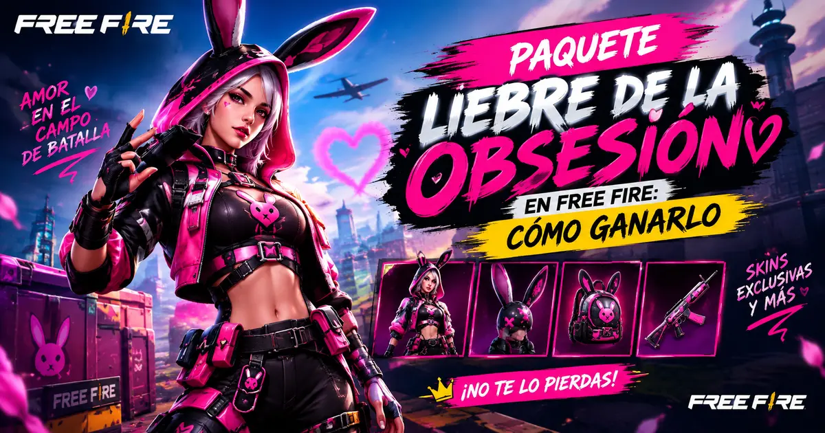 Paquete Liebre de la Obsesión en Free Fire