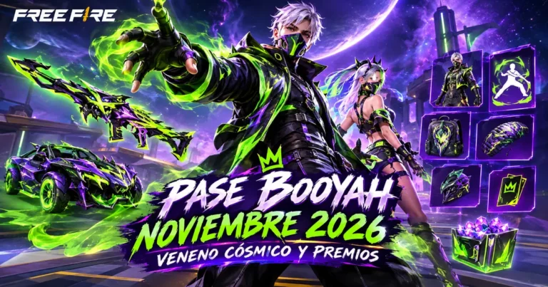Pase Booyah noviembre 2026