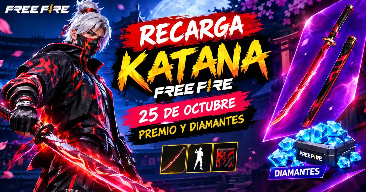 Recarga Katana Free Fire