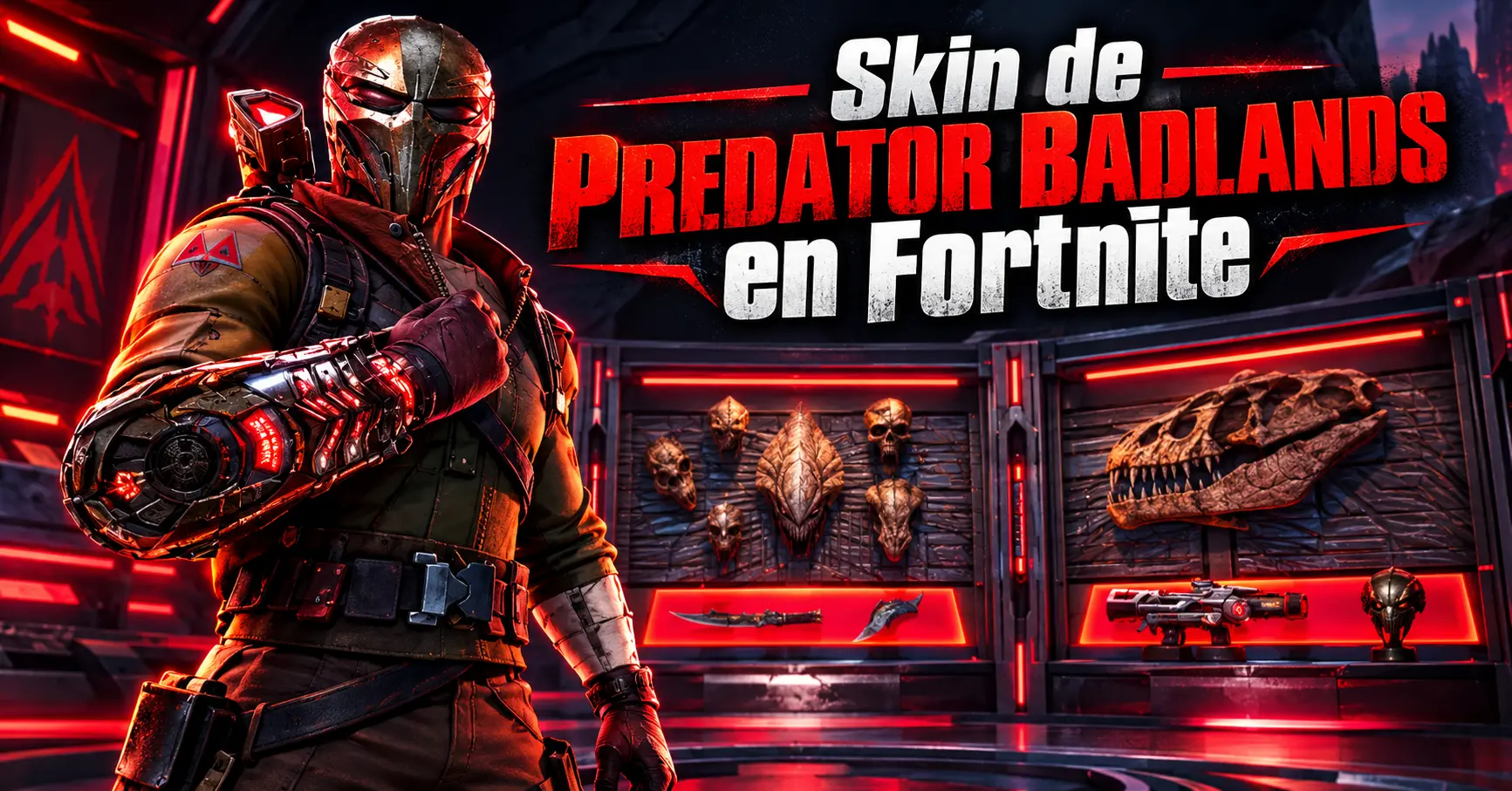 Skin de Predator Badlands en Fortnite