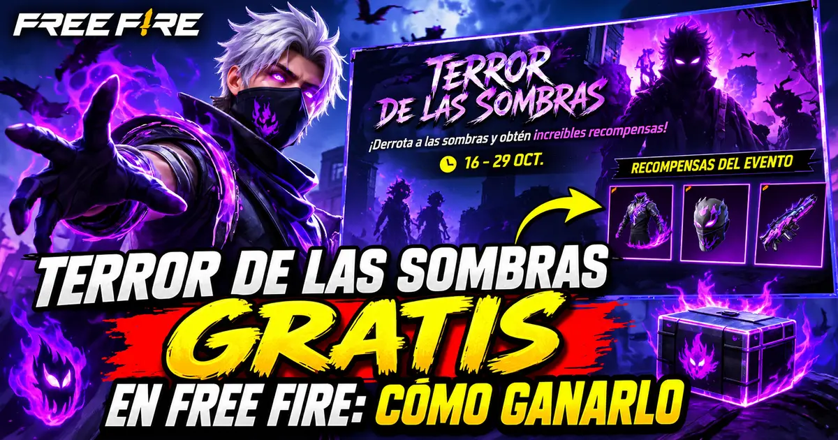 Terror de las Sombras gratis en Free Fire