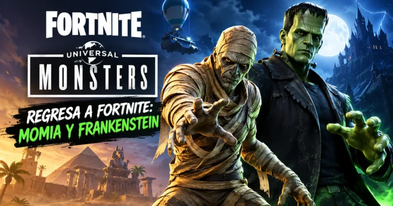 Universal Monsters regresa a Fortnite