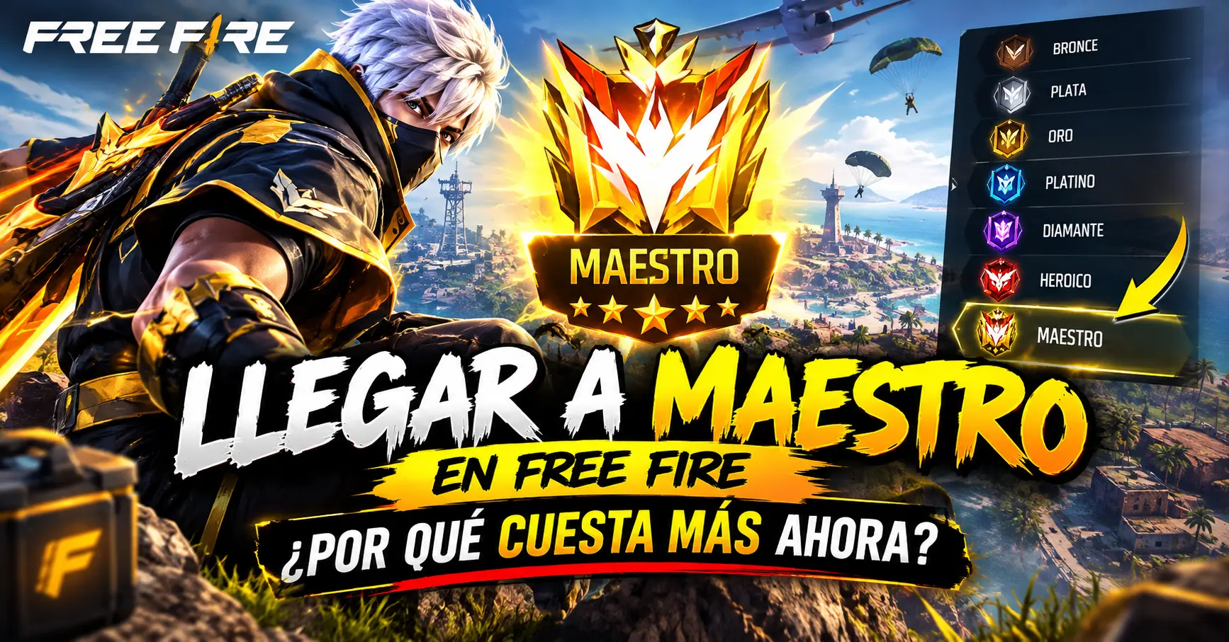 llegar a Maestro en Free Fire