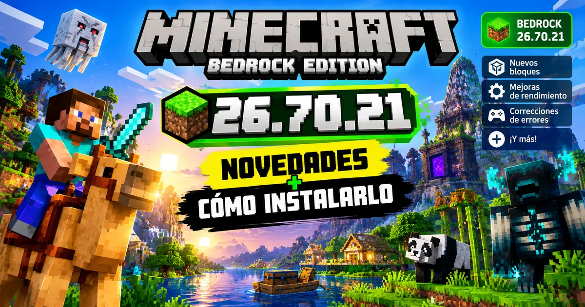 Minecraft Bedrock 26.70.21