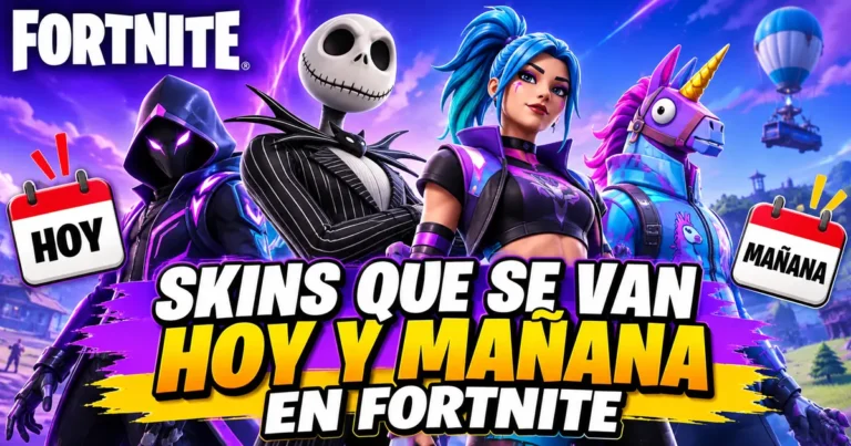 skins que se van hoy y mañana