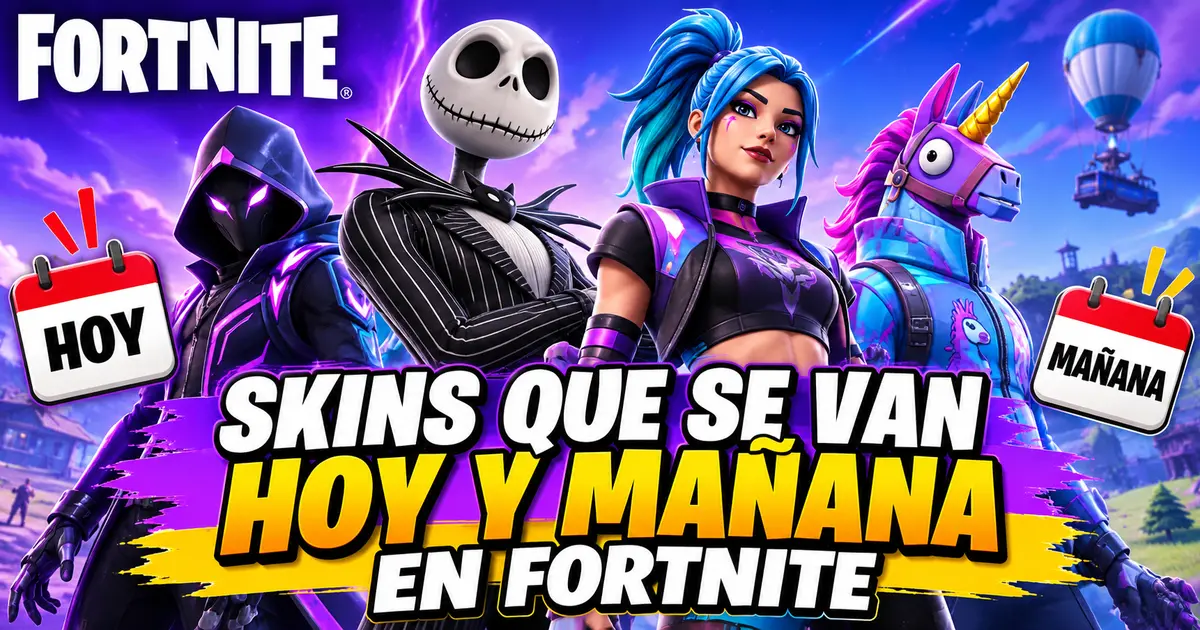 skins que se van hoy y mañana